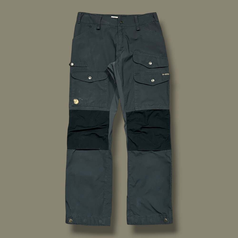 Fjallraven Vidda Pro Pants Mens Black Ventilated Trousers G1000 Gorpcore 31x31